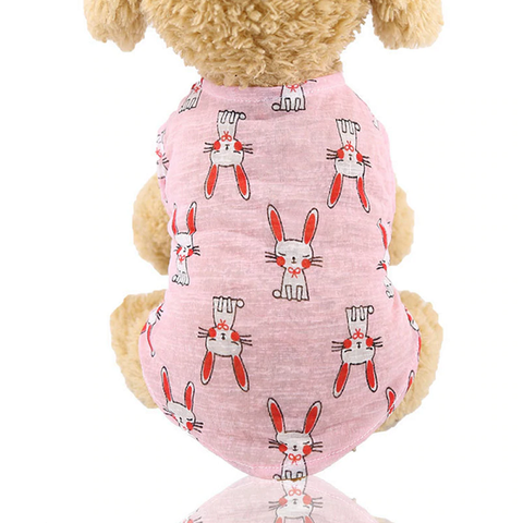 Áo Cho Chó Mèo Hình Con Thỏ