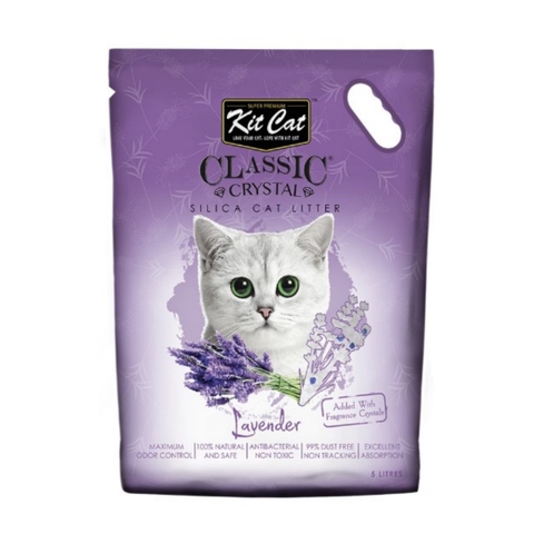 Cát Vệ Sinh Mèo Thuỷ Tinh Kitcat Gói 5L