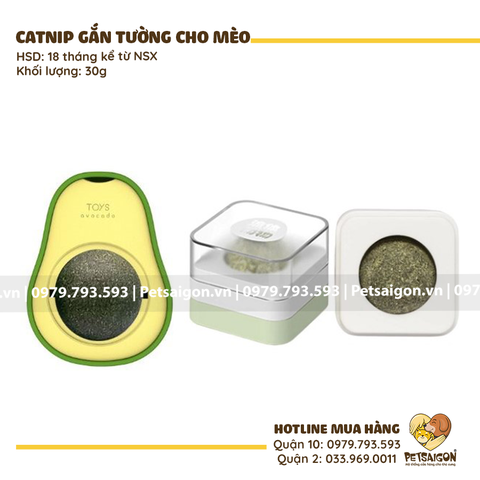 Catnip Cho Mèo Gắn Tường