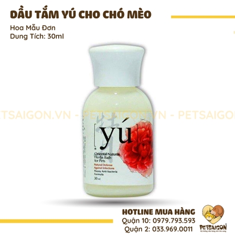 Sữa Tắm Cho Chó Mèo Yu Hương Thơm Cao Cấp