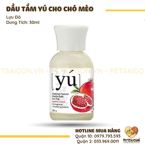 Sữa Tắm Cho Chó Mèo Yu Hương Thơm Cao Cấp