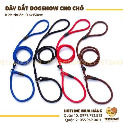 Dây Dắt Cho Chó Đạt Chuẩn Thi Dogshow