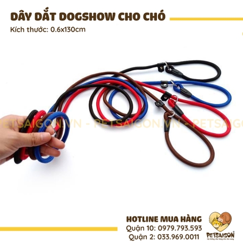 Dây Dắt Cho Chó Đạt Chuẩn Thi Dogshow