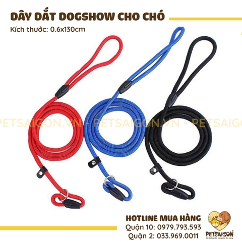 Dây Dắt Cho Chó Đạt Chuẩn Thi Dogshow