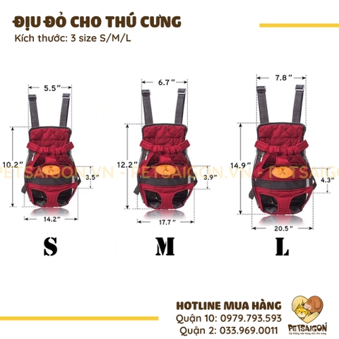 Địu Cho Chó Mèo
