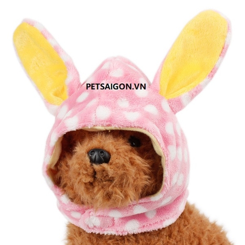 Nón Cho Chó Mèo - Nón Tai Thỏ
