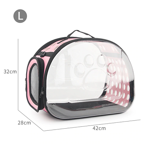 Túi Xách Cho Chó Mèo Trong Suốt