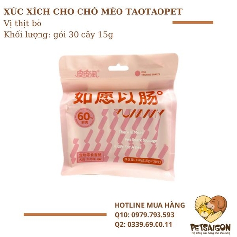 Xúc Xích Cho Chó Mèo TaoTaoPet
