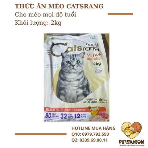 Thức Ăn Cho Mèo Mọi Lứa Tuổi Catsrang All Stage