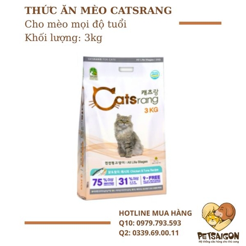 Thức Ăn Cho Mèo Mọi Lứa Tuổi Catsrang All Stage