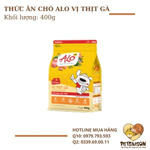 Alo-Thức ăn hỗn hợp hoàn chỉnh và cung cấp đủ dinh dưỡng cho chó