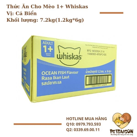 Thức Ăn Cho Mèo Whiskas