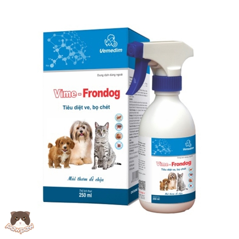 THUỐC XỊT VE BỌ CHÉT VIME- FRONDOG - 250ML