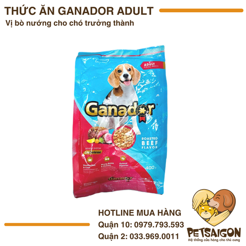 Thức Ăn Ganador Adult Vị Bò Nướng