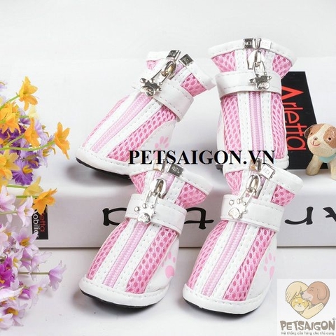 Giày Cho Chó Mèo JW Khóa Kéo