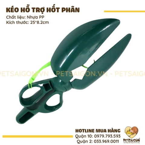 Kéo Hỗ Trợ Hốt Phân Chó Mèo