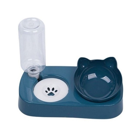 Tô Cho Chó Mèo - Tô Mèo Gắn Chai Nước