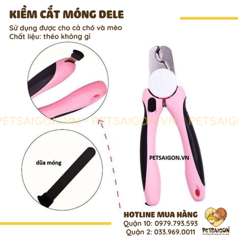 Kềm Cắt Móng Cho Chó Mèo Dele