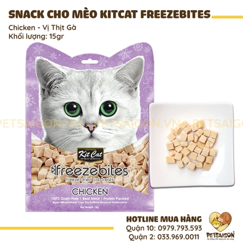 Snack Cho Mèo Kitcat Freezebites