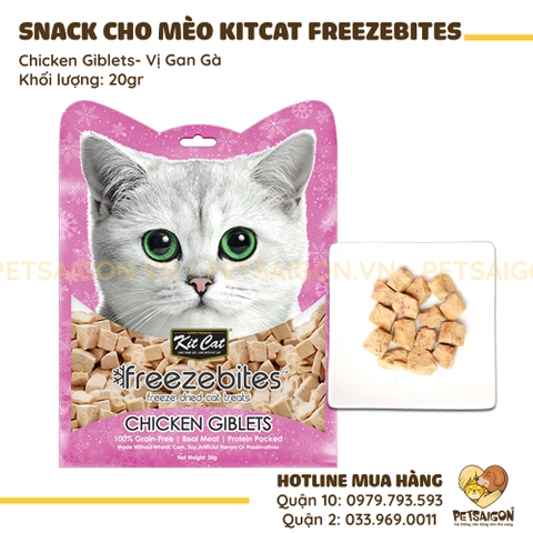 Snack Cho Mèo Kitcat Freezebites