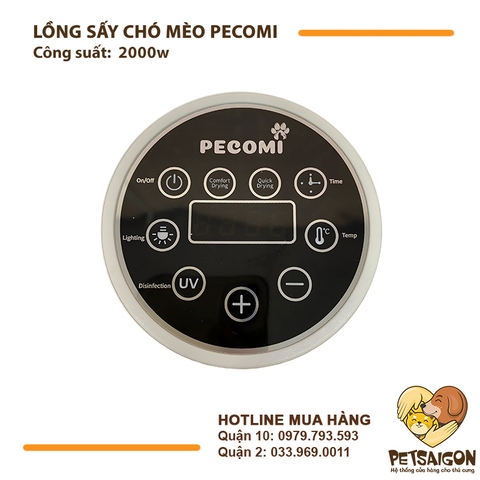 Lồng Sấy Chó Mèo Pecomi