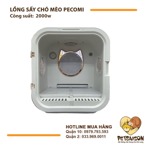 Lồng Sấy Chó Mèo Pecomi