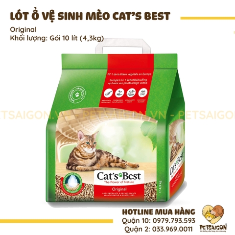 Cát Vệ Sinh Cho Mèo Từ Gỗ Hữu Cơ Cat's Best