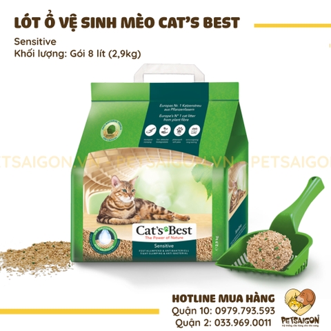 Cát Vệ Sinh Cho Mèo Từ Gỗ Hữu Cơ Cat's Best