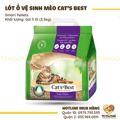 Cát Vệ Sinh Cho Mèo Từ Gỗ Hữu Cơ Cat's Best