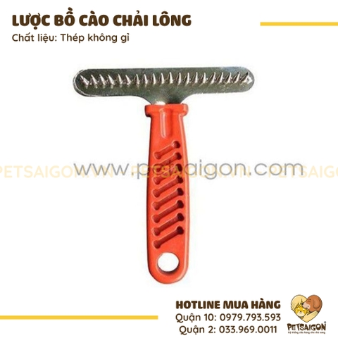 Lược Chải Lông Chó Mèo Dạng Bồ Cào