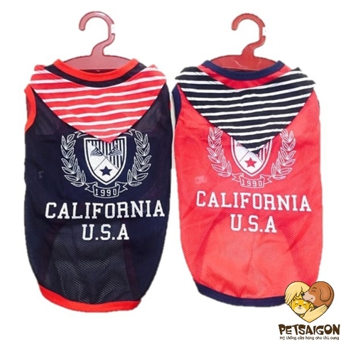 Áo Cho Chó Mèo California U.S.A
