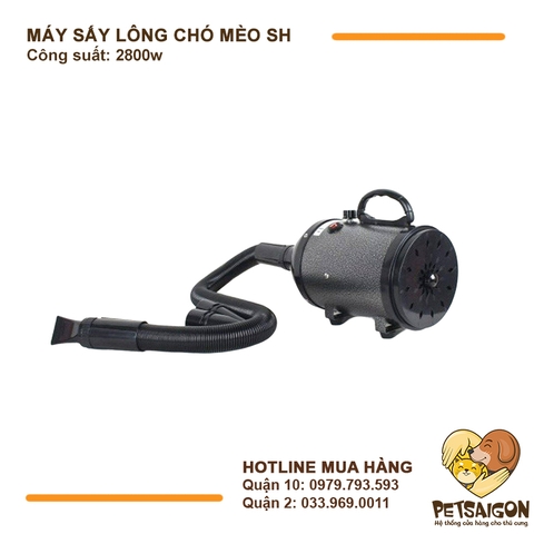 Máy Sấy Lông  Chó Mèo SH Công Suất 2800W