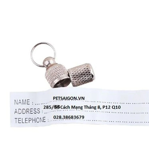 Mề Đay Cho Chó Mèo Đeo Vòng Cổ