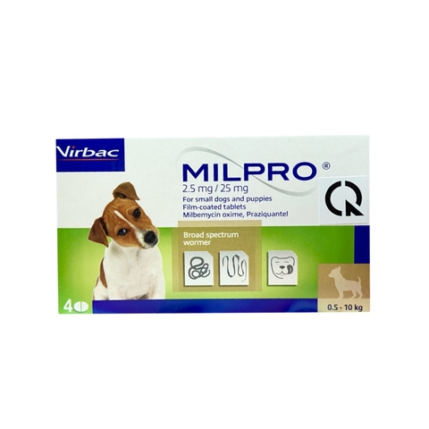 Thuốc Sổ Giun Cho Chó Mèo Milpro