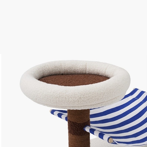 Cây Cào Móng Cho Mèo Zeze Đảo Dừa Kèm Võng