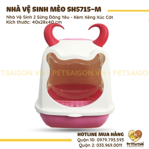 Nhà Vệ Sinh Cho Mèo Mã SH5715