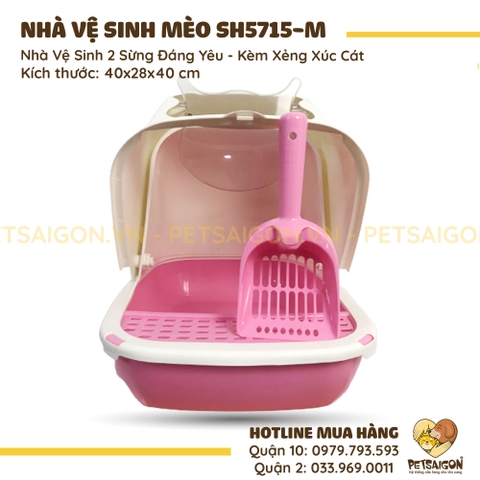Nhà Vệ Sinh Cho Mèo Mã SH5715