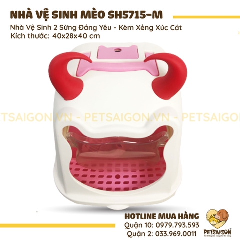 Nhà Vệ Sinh Cho Mèo Mã SH5715