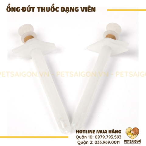 Ống Đút Thuốc Cho Chó Mèo Dạng Viên