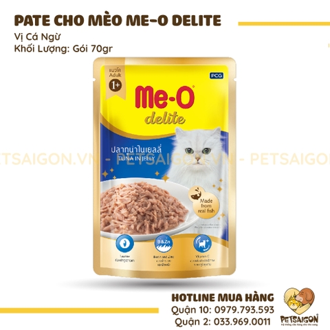 Pate Cho Mèo Me-O Delite - Gói 70gr