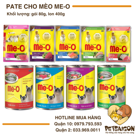 Pate Cho Mèo Me-O