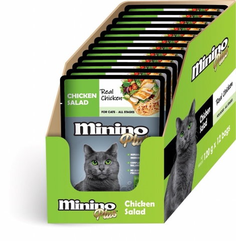 Pate Cho Mèo Minino Dạng Xốt 70g