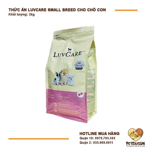 Thức Ăn Cho Chó Giống Nhỏ Luvcare Small Breed