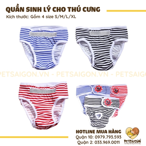Quần Sinh Lý Cho Chó Mèo