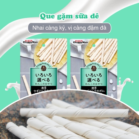 Que Gặm Doggyman Hương Sữa Dê 60G