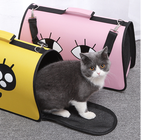 Túi Vận Chuyển Cho Chó Mèo Hình Vòm Cute