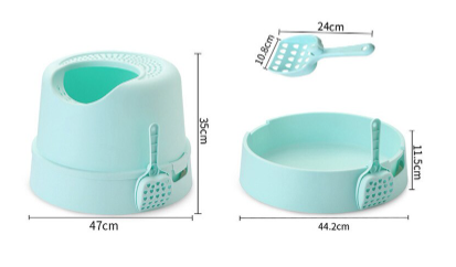 Nhà Vệ Sinh Hình Trụ Cho Mèo