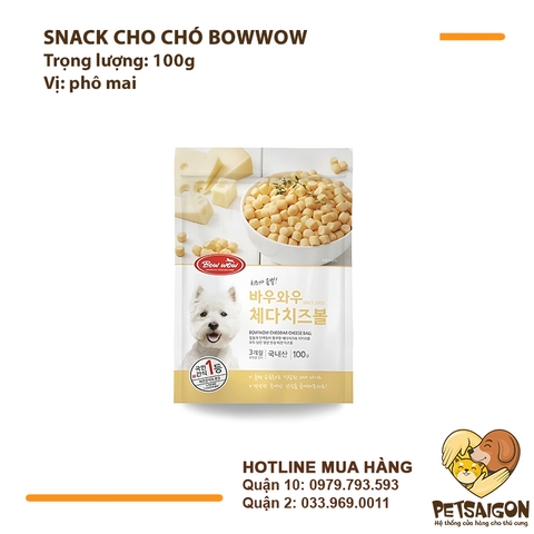 Bánh Thưởng Cho Chó Snack Bowwow