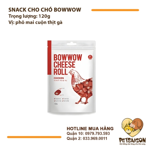 Bánh Thưởng Cho Chó Snack Bowwow