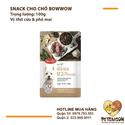 Bánh Thưởng Cho Chó Snack Bowwow